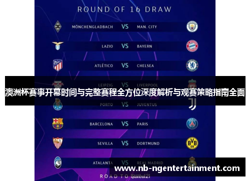 澳洲杯赛事开幕时间与完整赛程全方位深度解析与观赛策略指南全面